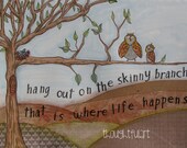 Out on a Limb - Print