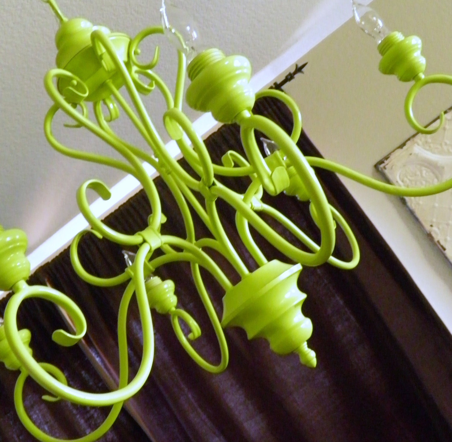 Delicious Granny Smith Apple Green Chandelier