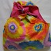 Retro Purse Tye Dye Flowers
