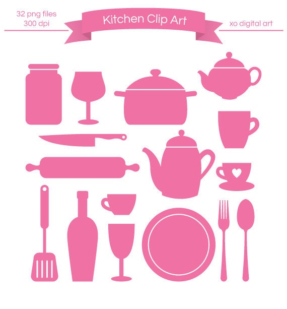 kitchen themed clip art - photo #21