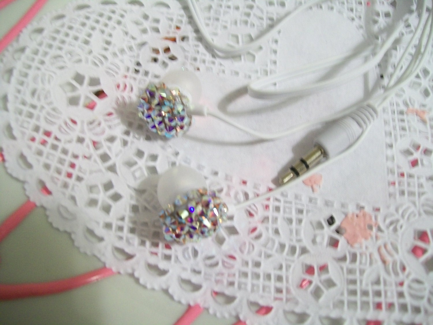 Swarovski ear buds in Any color Swarovski