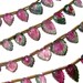 Water Melon Tourmaline Carving Leaf Beads Strands , Gorgeous Bi Colour Tourmaline carved Gemstone 1 bead line