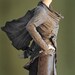 Women's Jacket Long Drape, Sculptural Wired Jersey Wrap, Design Yourself Versatile Looks