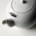 Tea Pot Porcelain White Unfinished Made in Japan