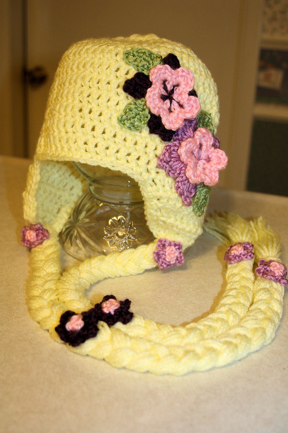 Rapunzel Flowered Hat
