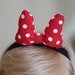 Disney Minnie Mouse Headband Bow - Baby Headband - Toddler headband