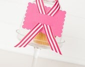 Party Food Labeling Kit - Bright Pink