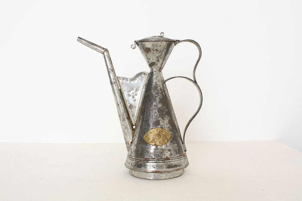 Vintage aluminium table pitcher
