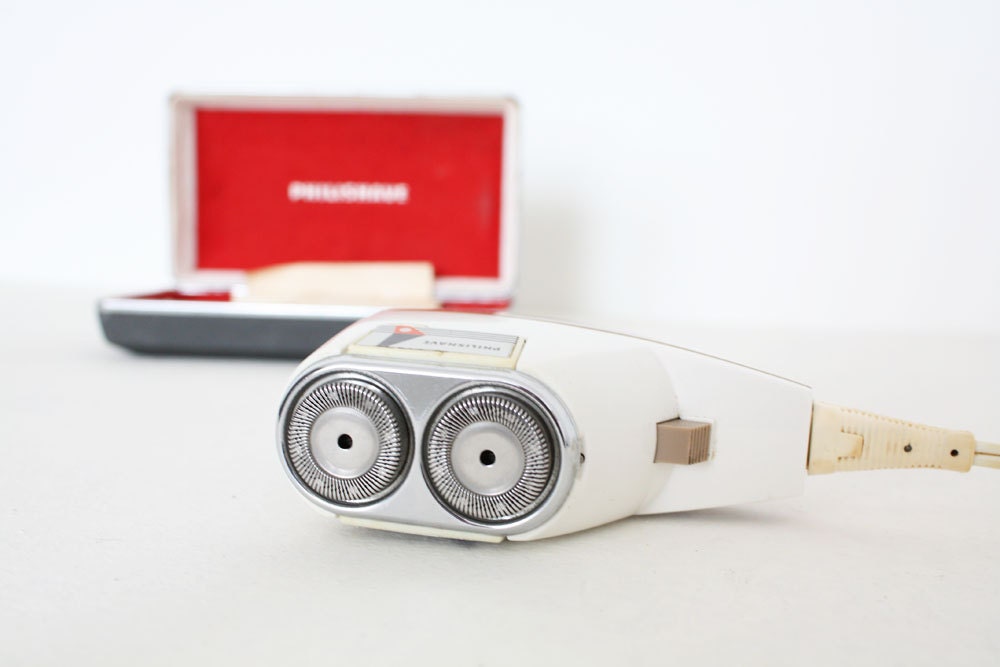 Vintage Italian philishave electric razor shaver