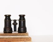 Antique folding opera theatre binoculars