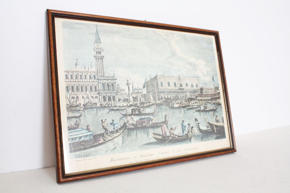 Vintage Venice print