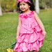 Sweet Pink Flower Bloom Headband- Birthday- Special Occasion- Wedding- Photo shoot-