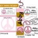 Summer Camp Stationery Set - Personalized  - Peace Sign for Girls - Camp Notes