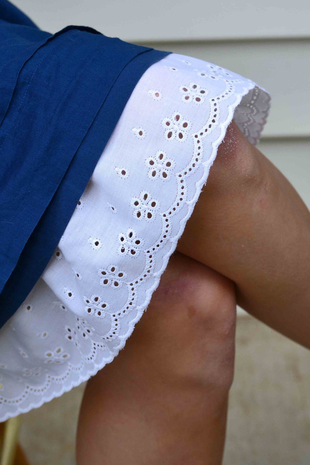 Modest Slip Extender- Little Eyelet Lace