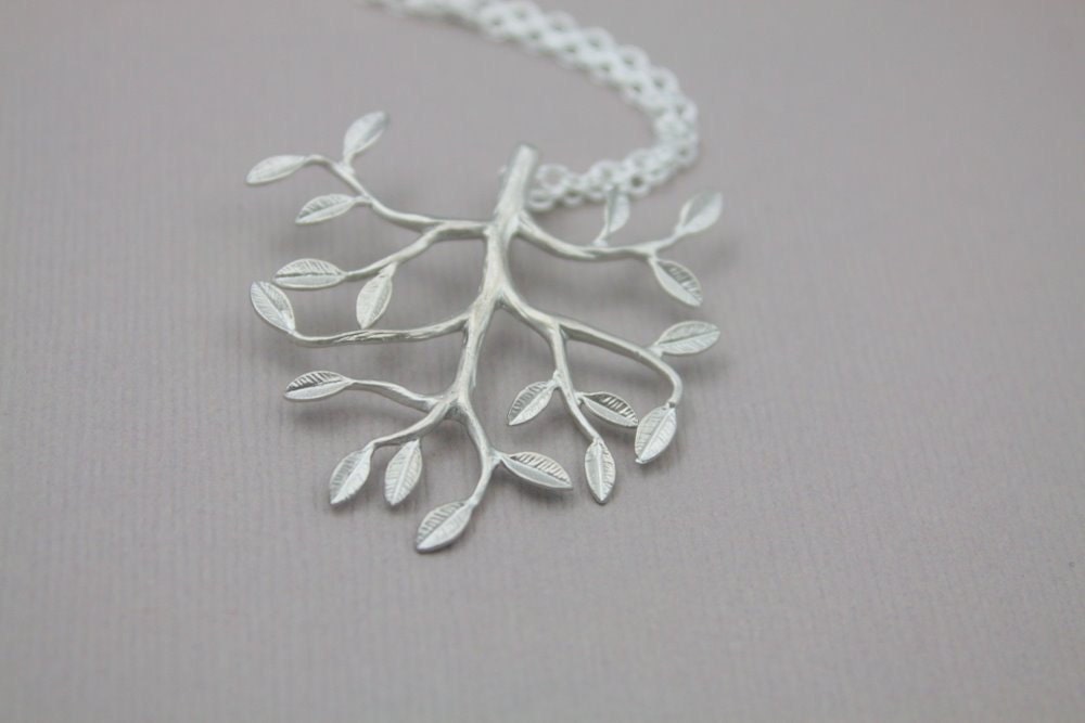 Tree of Life - Sterling silver tree necklace