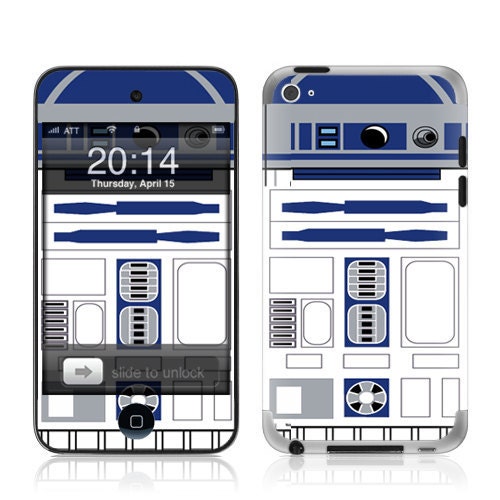 Apple iPod Touch 4G Decal Skin - R2D2