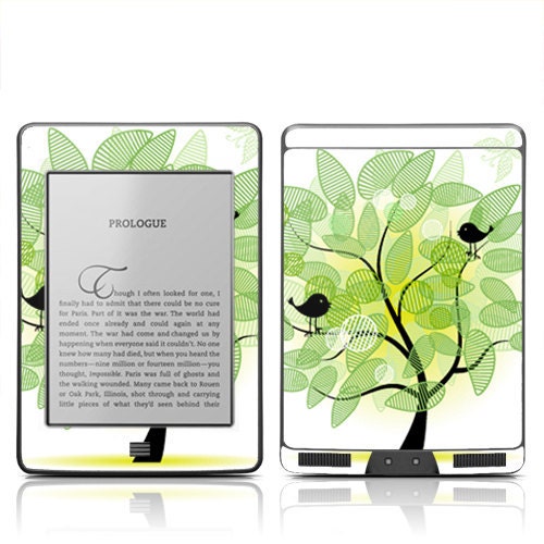 Amazon Kindle Touch Decal Skin - Green Tree