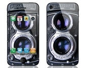 Apple iPhone 4 4S Decal Skin Cover - Rolleicord Vintage Camera