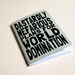 Handmade notebook "World domination"