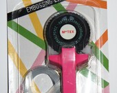 Retro OH MY Motex handheld embossing label maker (E101 Hot PINK)