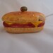 Vintage mustard bowl hot dog