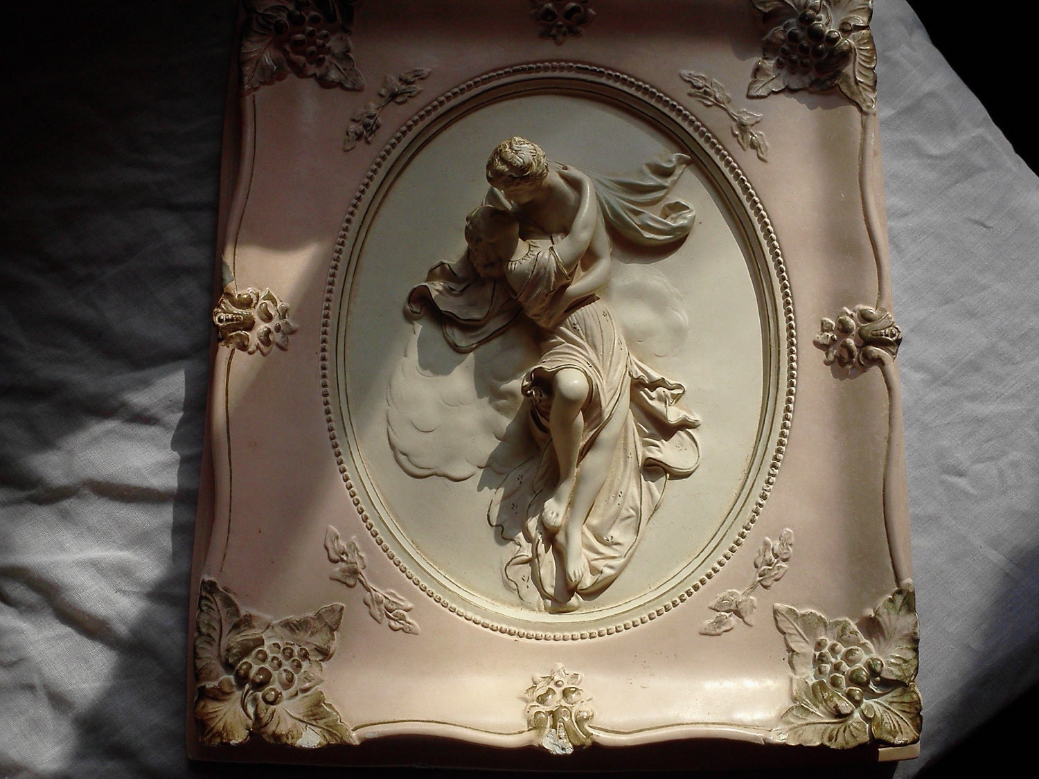 Alexander Backer Chalkware Couple