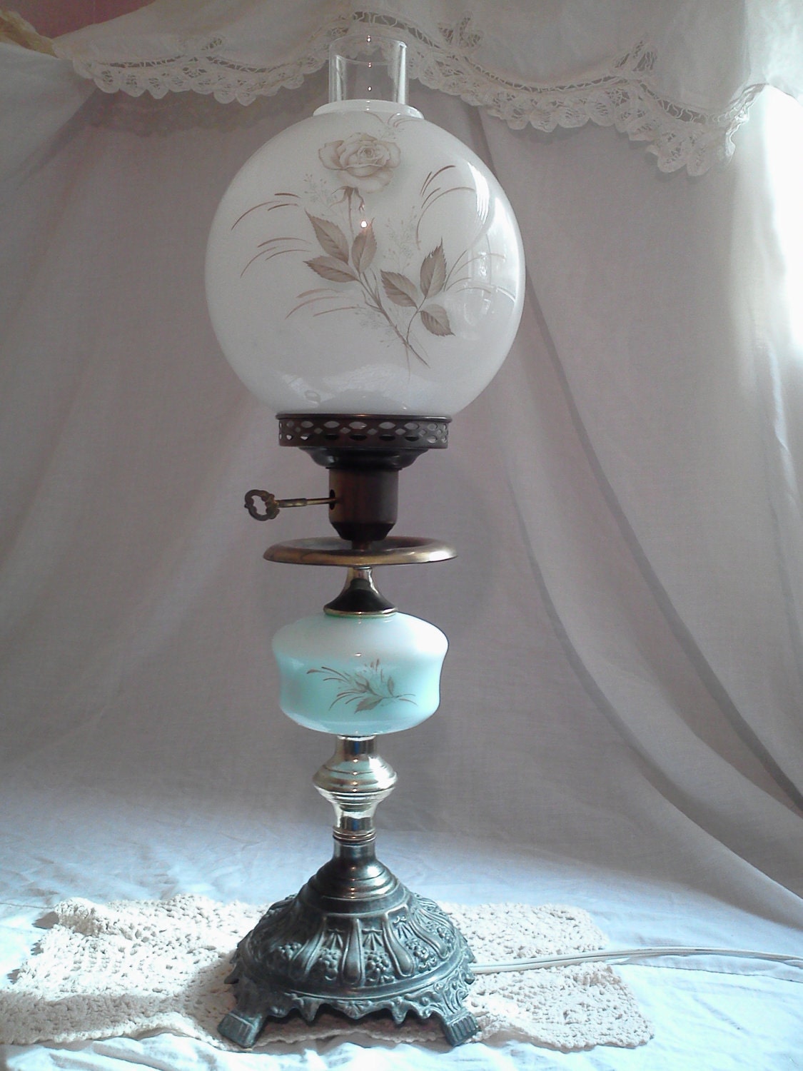 Vintage Globe Lamp