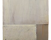 white01 / 15.75"x31.25" / Original Abstract Contemporary Textured Portrait Painting by RACEPONY