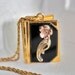 Vintage Gold Filled Book Locket, 2 pictures, gold filled chain