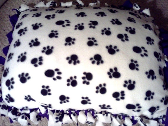 SALE Pet Bed: No Sew soft fleece