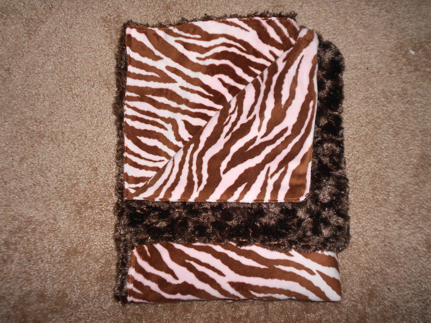 SALE Blanket - Soft Designer Minky Couture Blanket