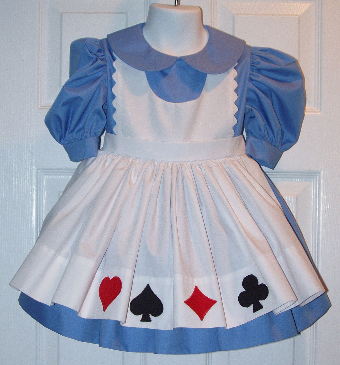 Alice In Wonderland Girl's Custom Made Boutique Quality Costume / Dress Up