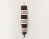Animal tail - Racoon - pretend, soft knitted toy