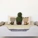 Green TREE shaped pillow - large