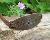 GPS Latitude Longitude Personalized Bracelet