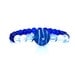 Cobalt Blue Bracelet, Amethyst, Focal Bead, Glass, Crystal, Handmade, Lavender, Gift for Her