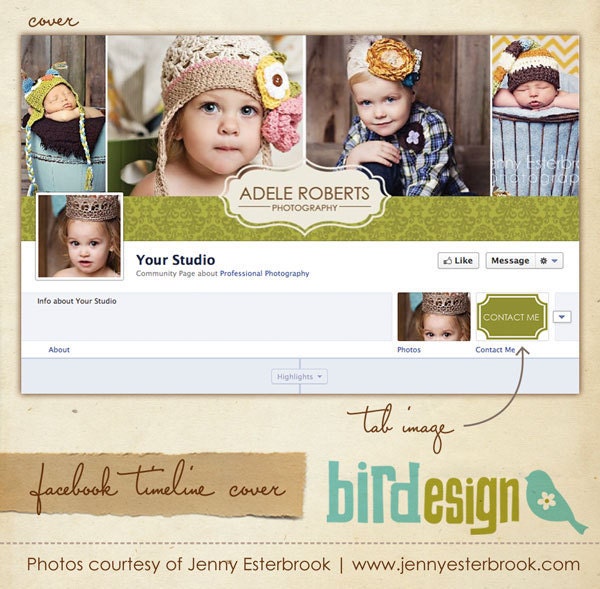 INSTANT DOWNLOAD  - Facebook custom timeline cover - E345-1