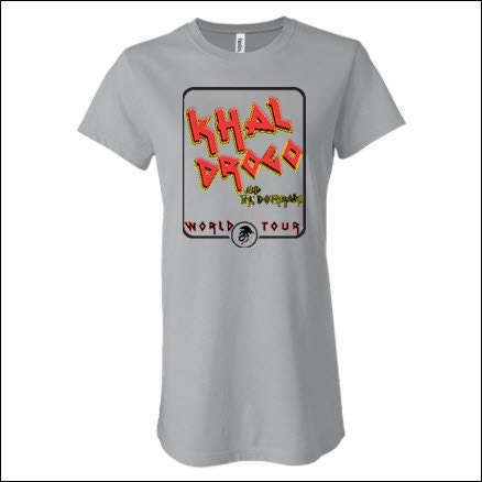 Khal Drogo World Tour- Men, Women & Kids Tees - Game of Thrones
