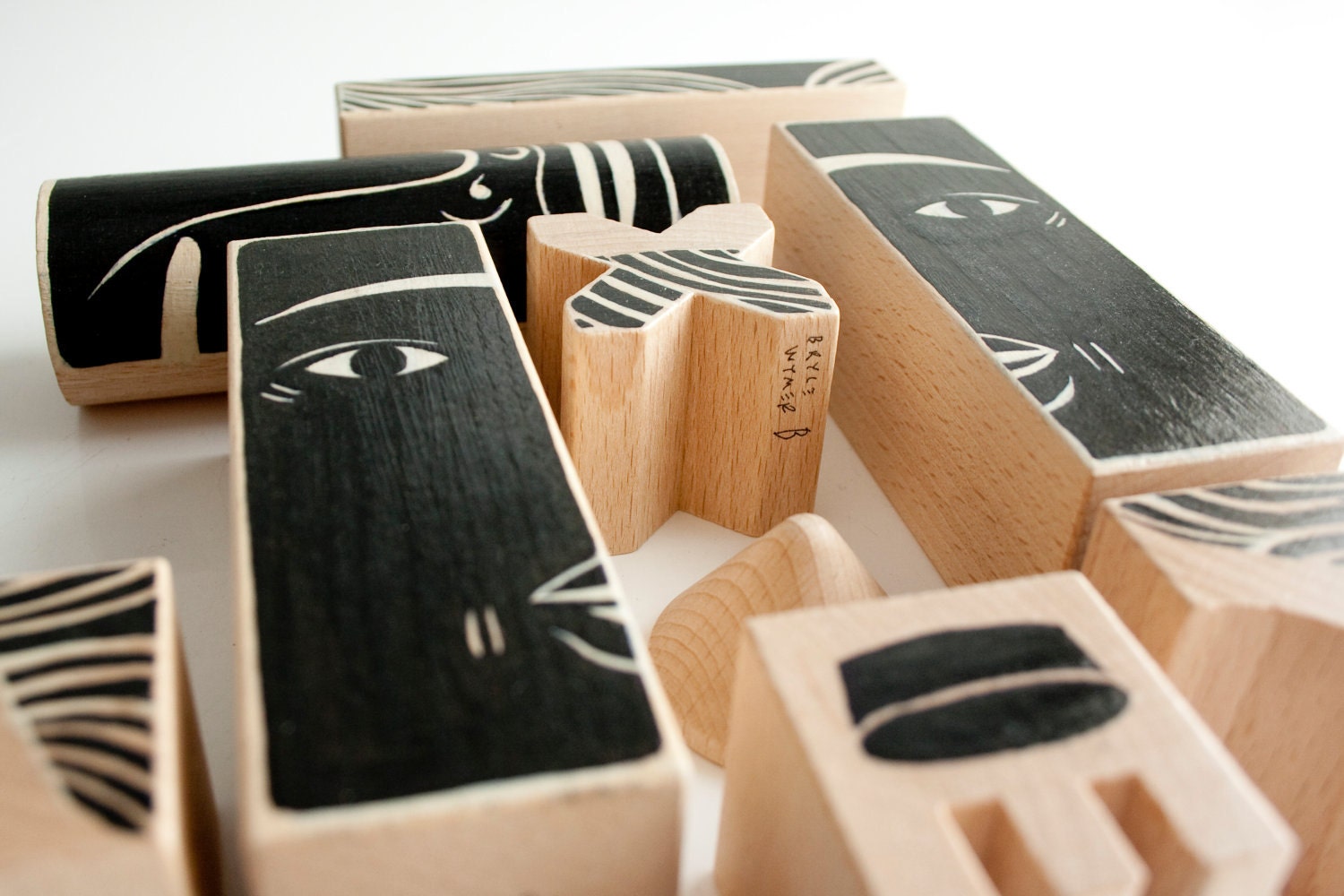 Phalanx (Wood Sculpture) Set D