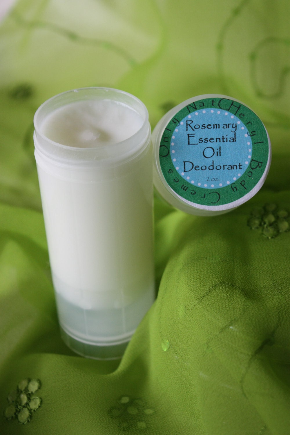 Organic Rosemary Deodorant  with Essential Oil 2 oz.