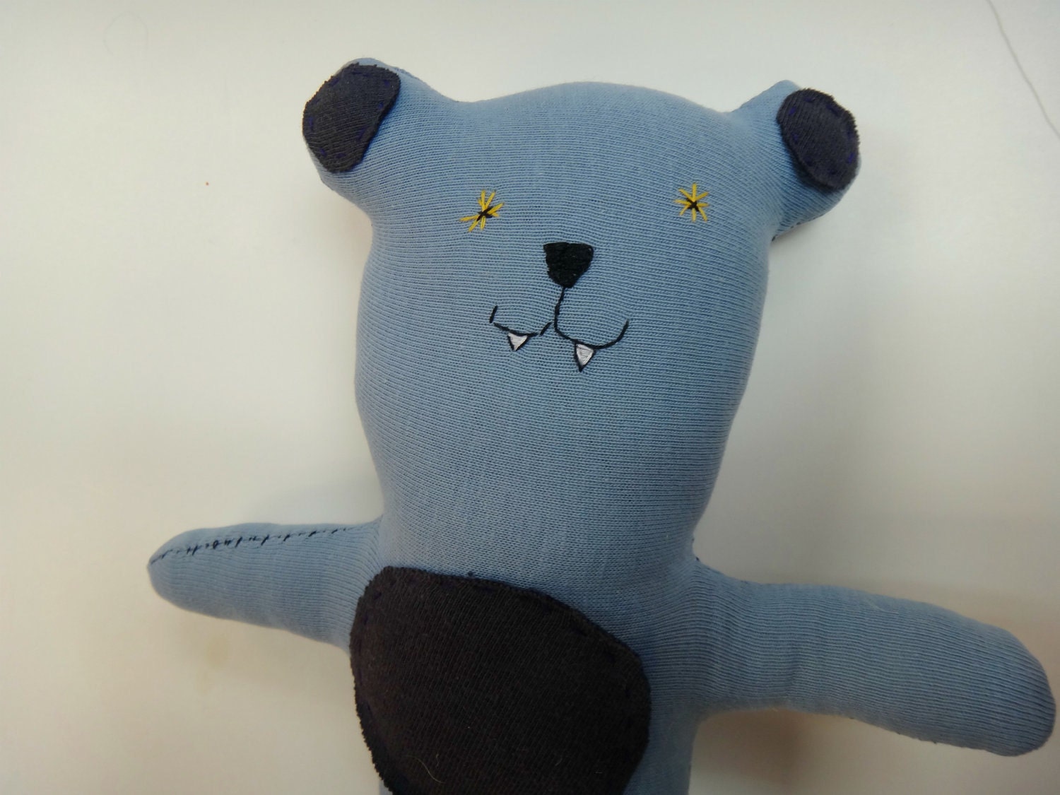 Cute teddy bear monster doll