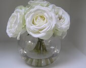 White Roses Flower Arrangement