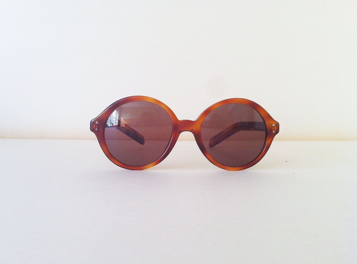 Giorgio Armani Vintage sunglasses color amber tortoise