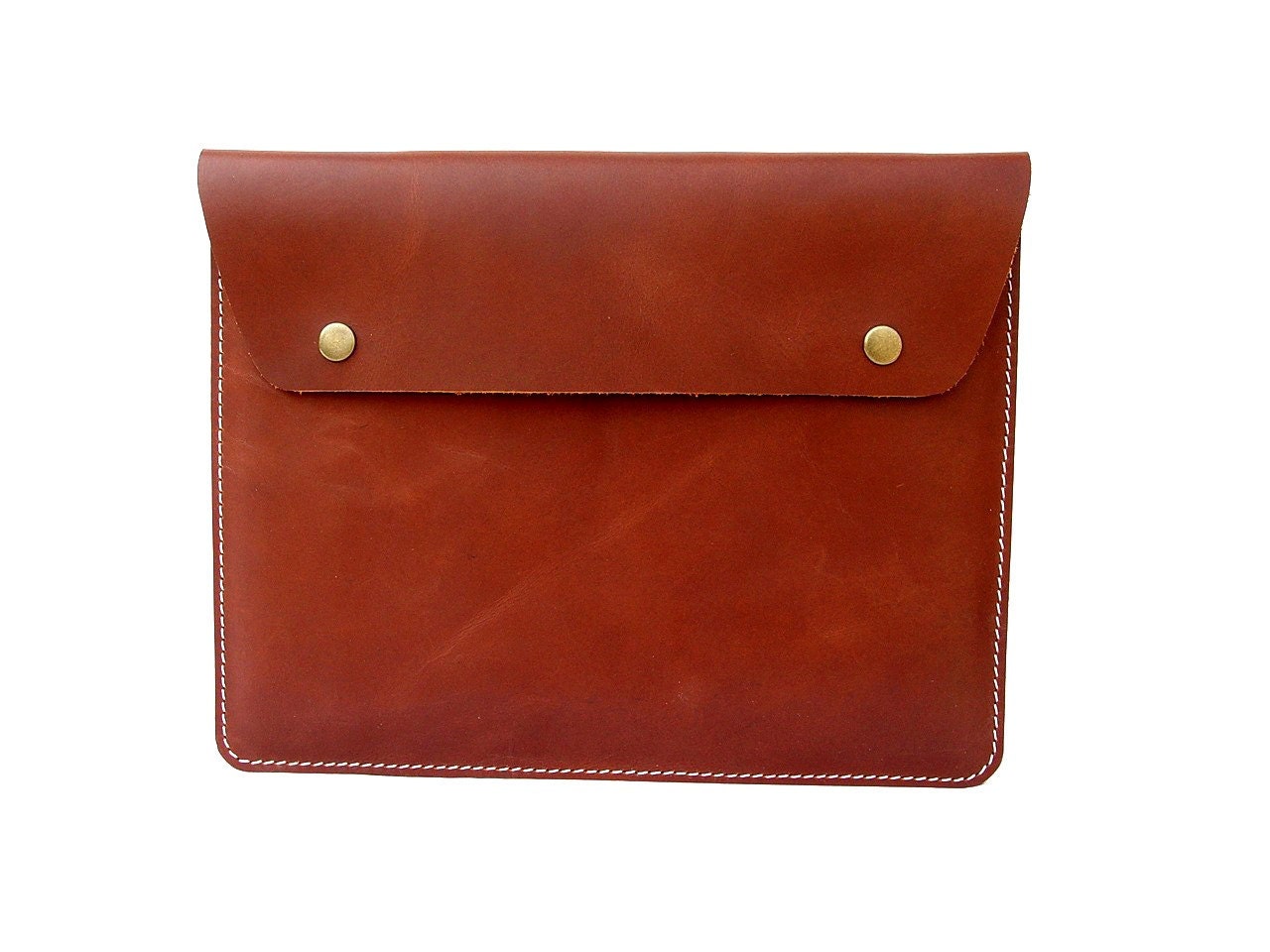 iPad Case in Mahogany Brown Leather - BU