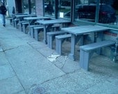 Picnic Table - Restaurant/Sidewalk Slide-In