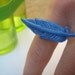 Harvest Moon Inspired Blue Feather "Engagement" Ring