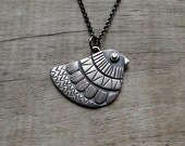 Mexican Bird Sterling Silver Pendant