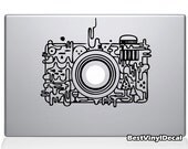 Camera Apple vinyl decal sticker (for macbook pro 11'', 13'', 15'', 17'' or ipad / ipad2 / ipad3)