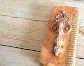 Antique Drawer Pull, Steampunk Art