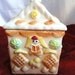Adorable RARE vintage antique cookie jar like gingerbread house, made of ceramic pottery, great colors